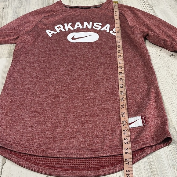 Nike Arkansas Razorbacks Long Sleeve Size Small - Picture 7 of 7